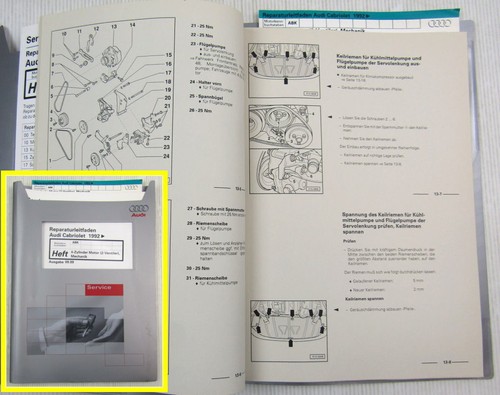 Werkstatthandbuch audi - werkstatthandbuch,
