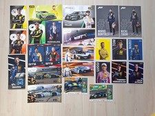 24 Autogrammkarten DTM  2025 teilweise mit original Unterschriften