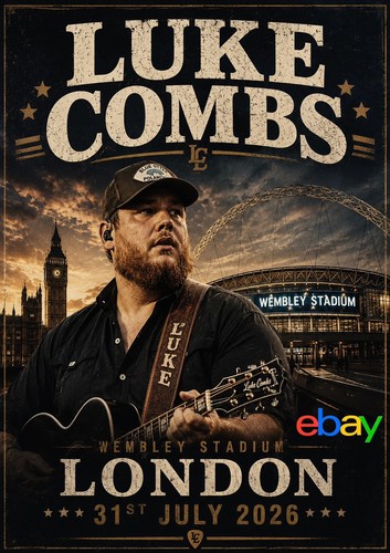 Luke combs wembley london july - wembley,