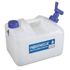 Wasserkanister 10 Liter Frischwasser Kanister mit Hahn Camping Wassertank HDPE