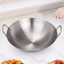 Edelstahl Wok Kochgeschirr