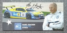 B800 Hans-Joachim Stuck Motorsport Autogrammkarte original signiert