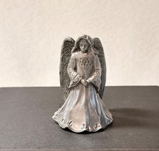 Zinn engel figur - 6, cm