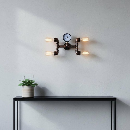 Rohr wandleuchte loft design - rohr,