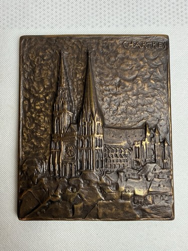 Strassacker bronzerelief - strassacker,