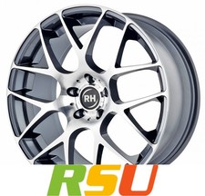 RH Alurad NBU Race anthrazit voll poliert 8.5x19" ET35 LK5 120 ML 72.6 Alufel...