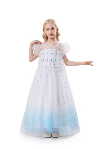 Elsa anna mädchen kostüm - elsa,