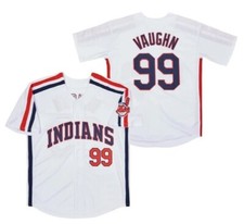 Cleveland Indians Ricky Wild Thing Vaughn Charlie Sheen Film MLB Baseball Trikot