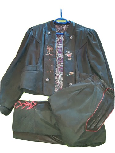 Trachtenanzug damen lamm - lamm, leder