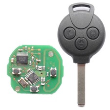 Auto Funk Fernbedienung Schlüssel 433,9MHZ für SMART 451 FORTWO Coupe Cabrio 