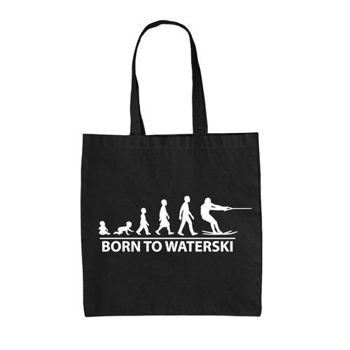 Born waterski canvas tote - -,