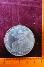 Große Medaille ECU Europa Prägung 1992 Serie Einigkeit-Recht-Freiheit