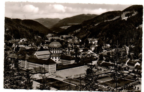Ansichtskarte blasien - ansichtskarte, st.