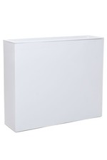 Pflanzkübel Raumteiler Trennelement Zink ELEMENTO 90x25x75 Weiß B-WARE