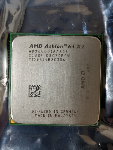 Cpu amd athlon 6000 - 64, x2