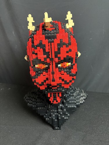 Lego 10018 darth maul bust - lego,