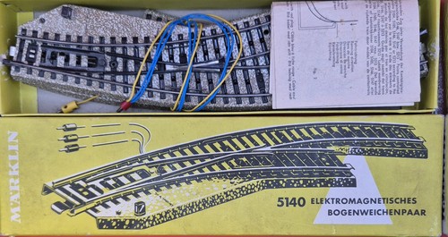 Märklin 5140 bogenweichenpaar - 5140,