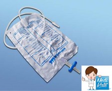 25 Urinbeutel 2 Liter Dahlhausen, Ablass Rücklaufsperre, Länge 90cm PZN 6643093 