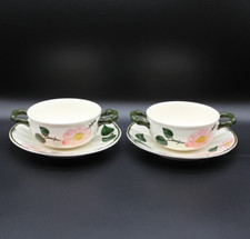 Villeroy & Boch V&B Wildrose - Suppentasse & Untertasse * 2er Set *