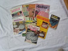 9 x Häkeln Häkelhefte älter
