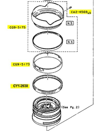 Focusing unit and - focusing,