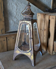 LATERNE STANDLATERNE ANTIK SHABBY STIL METALL 52 cm HOCH GARTEN WINDLICHT NEU