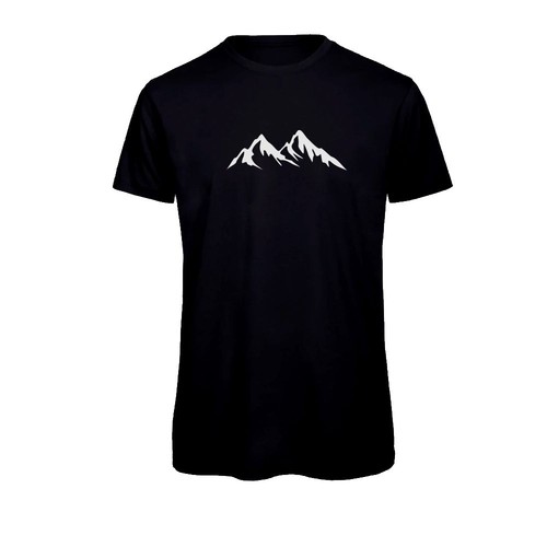 Herren shirt berge motiv - herren,