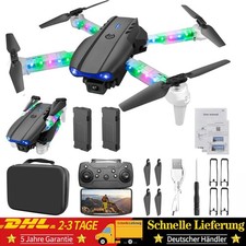 Drohne Mini Faltbare FPV Kameradrohne 1080P Kamera RC Quadrocopter LED Geschenk