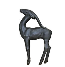 Metallguss Figur Antilope -