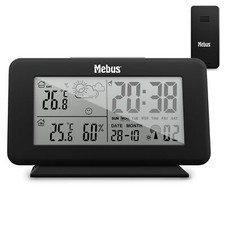 Digitale Funk-Wetterstation 40689 mit Außensensor Thermometer innen und ausse...