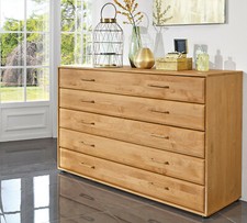 Wiemann Lido Schubkastenkommode Kommode mit Schubladen eiche o. erle 3 Breiten