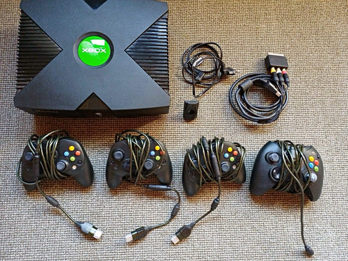 Microsoft xbox classic konsole - xbox,