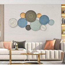 Wanddeko, Wanddekoration aus Metall