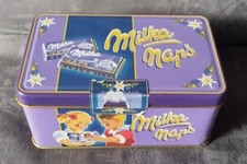 Nostalgie Blechdose, Milka Maps, geprägt 