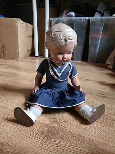 Vintage schildkröt puppe - vintage, schildkröt-puppe