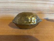 Alter Nussknacker Messing in