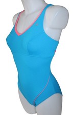 BADEANZUG SCHWIMMANZUG AQUA