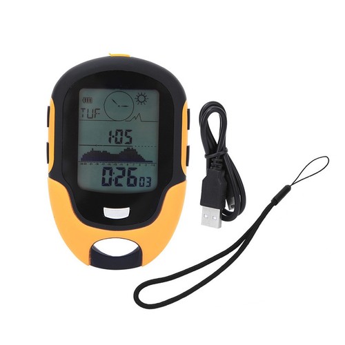 Digitaler höhenmesser - digitaler,