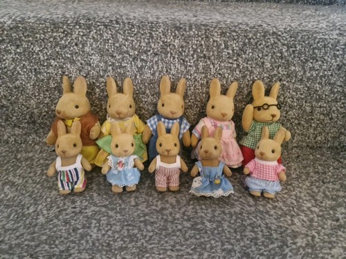 Seltene vintage waldfamilien - vintage,