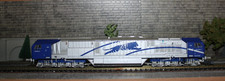 Mehano  T166 Diesellok Blue Tiger Neuwertig   Spur H0 #111