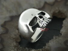 Gothic Skull TOTENKOPFRING Skullring Totenkopf Silberring Schädel Silber 925