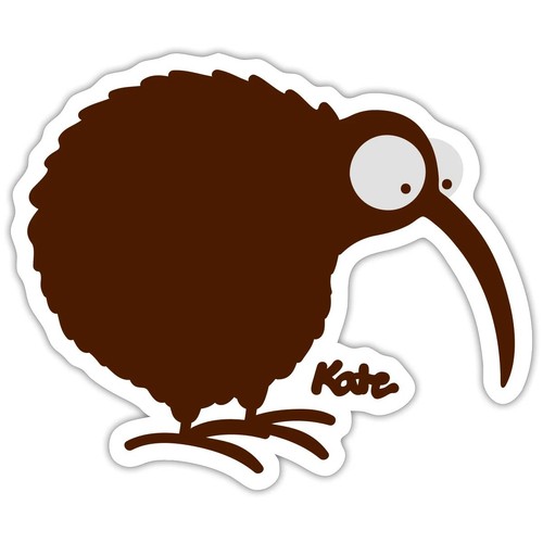Kiwi vogel schnepfenstrauß - kiwi,