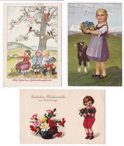Antike postkarten 1938 - antike, 1938-40