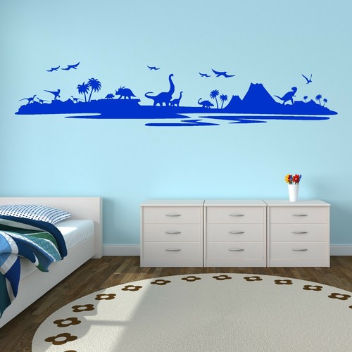Dinosaurier landschaft - dinosaurier,