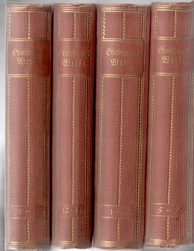 Schlegel tieck shakespeares - &,