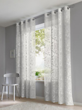 792768-4* heine home Dekostore Vorhang creme offwhite Zugband NEU 245 x 135 cm