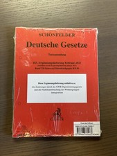 Schönfelder deutsche gesetze - schönfelder,