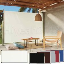 Seitenmarkise Ausziehbarer Sichtschutz Balkon Terrasse Windschutz Seitenrollo