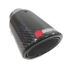 Auspuffblende Endrohr Carbon