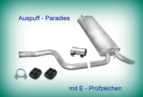 Endschalldämfer für mercedes - endschalldämfer,